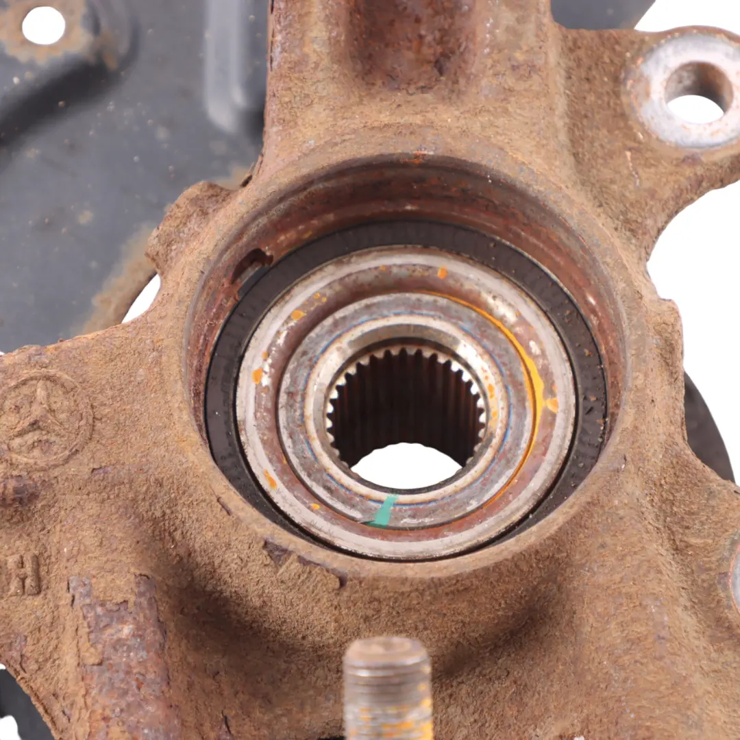 Carrier Hub Steering Knuckle Front Right O/S to Mercedes W251 Wheel with Part number A2513301420 Mercedes W251 Wheel Carrier Hub Steering Knuckle Front Right O/S - SKU A2513301420-1 - Part number A2513301420