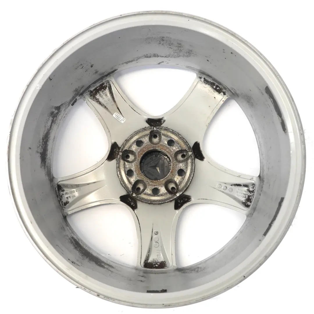 Llanta de Aleación Plateada 19" 8J ET:67 5 radios para Mercedes W251 con número de pieza A2514011202 Mercedes W251 Llanta de Aleación Plateada 19" 8J ET:67 5 radios - SKU A2514011202-1 - Número de pieza A2514011202