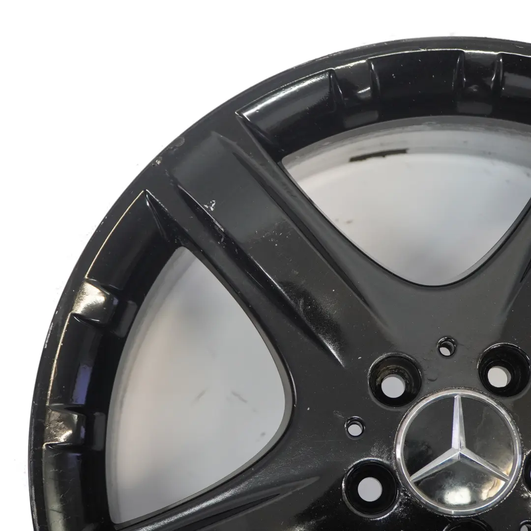Schwarz Alufelge 19" 8J ET:67 5 Speichen für Mercedes W251 mit Teilenummer A2514011202 Mercedes W251 Schwarz Alufelge 19" 8J ET:67 5 Speichen - SKU A2514011202-5 - Teilenummer A2514011202