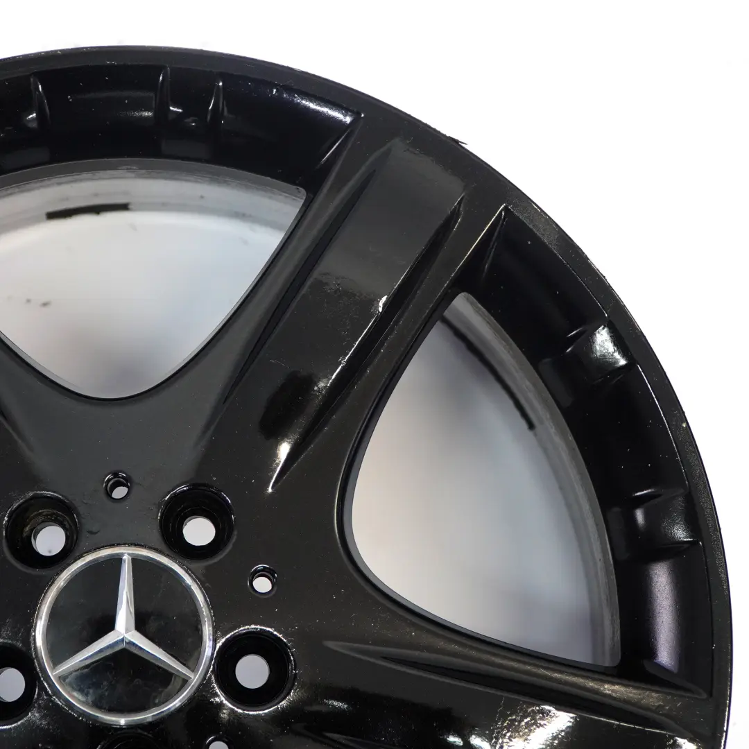  Llanta de aleación negra Mercedes W251 19" 8J ET:67 5 radios - SKU A2514011202-5 - Número de pieza A2514011202