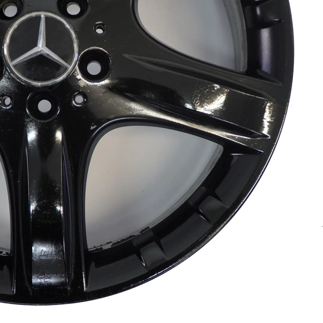 Schwarz Alufelge 19" 8J ET:67 5 Speichen für Mercedes W251 mit Teilenummer A2514011202 Mercedes W251 Schwarz Alufelge 19" 8J ET:67 5 Speichen - SKU A2514011202-5 - Teilenummer A2514011202