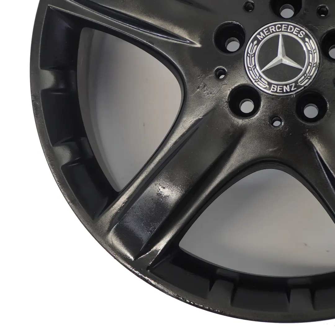 Llanta de aleación negra 19" 8J ET:67 5 radios para Mercedes W251 con número de pieza A2514011202 Mercedes W251 Llanta de aleación negra 19" 8J ET:67 5 radios - SKU A2514011202-6 - Número de pieza A2514011202