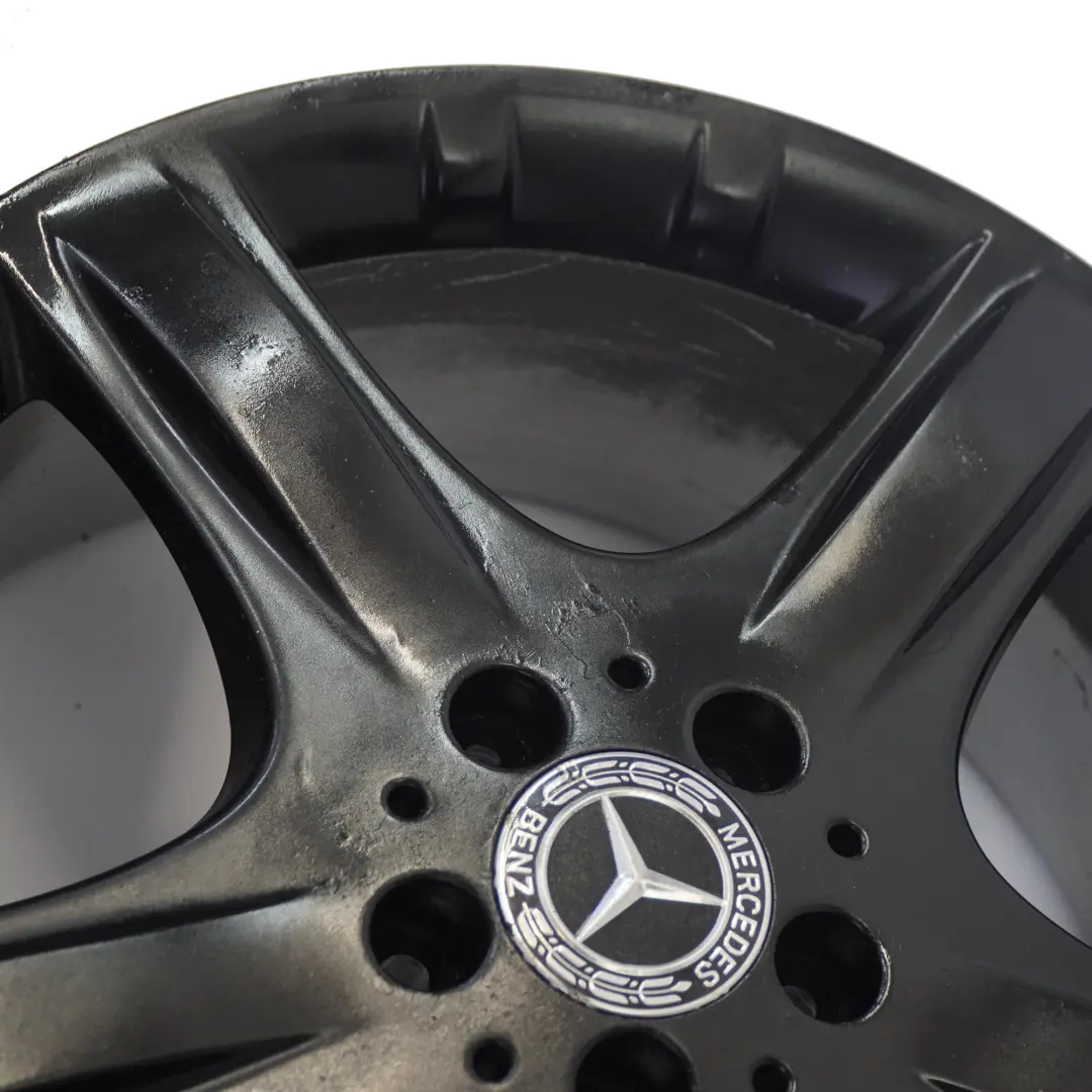 Schwarz Alufelge 19" 8J ET:67 5 Speichen für Mercedes W251 mit Teilenummer A2514011202 Mercedes W251 Schwarz Alufelge 19" 8J ET:67 5 Speichen - SKU A2514011202-6 - Teilenummer A2514011202