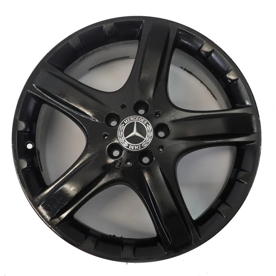 Mercedes W251 Black Wheel Alloy Rim 19" 8J ET:67 5 Spoke - SKU A2514011202-7 - Part number A2514011202