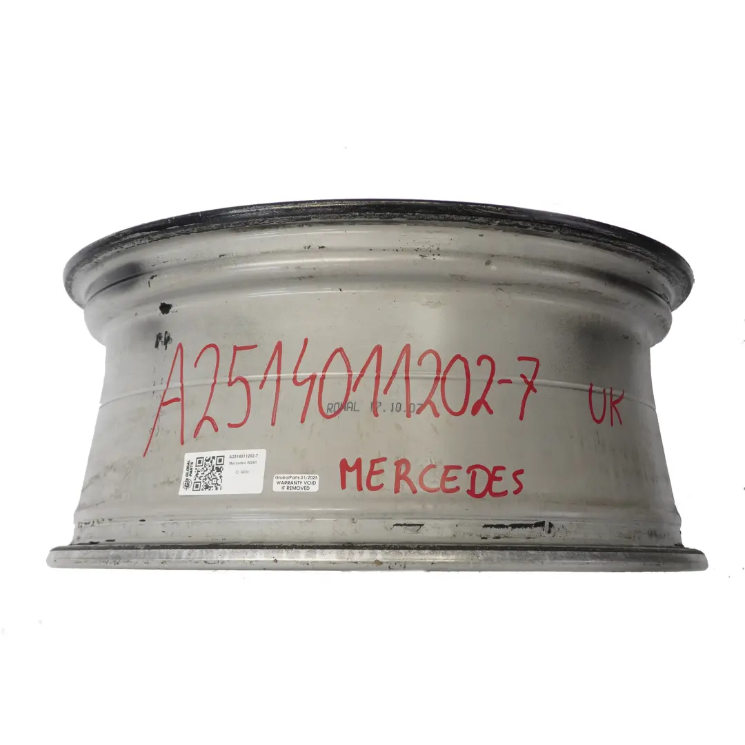 Alloy Rim 19" 8J ET:67 5 Spoke to Mercedes W251 Black Wheel with Part number A2514011202 Mercedes W251 Black Wheel Alloy Rim 19" 8J ET:67 5 Spoke - SKU A2514011202-7 - Part number A2514011202