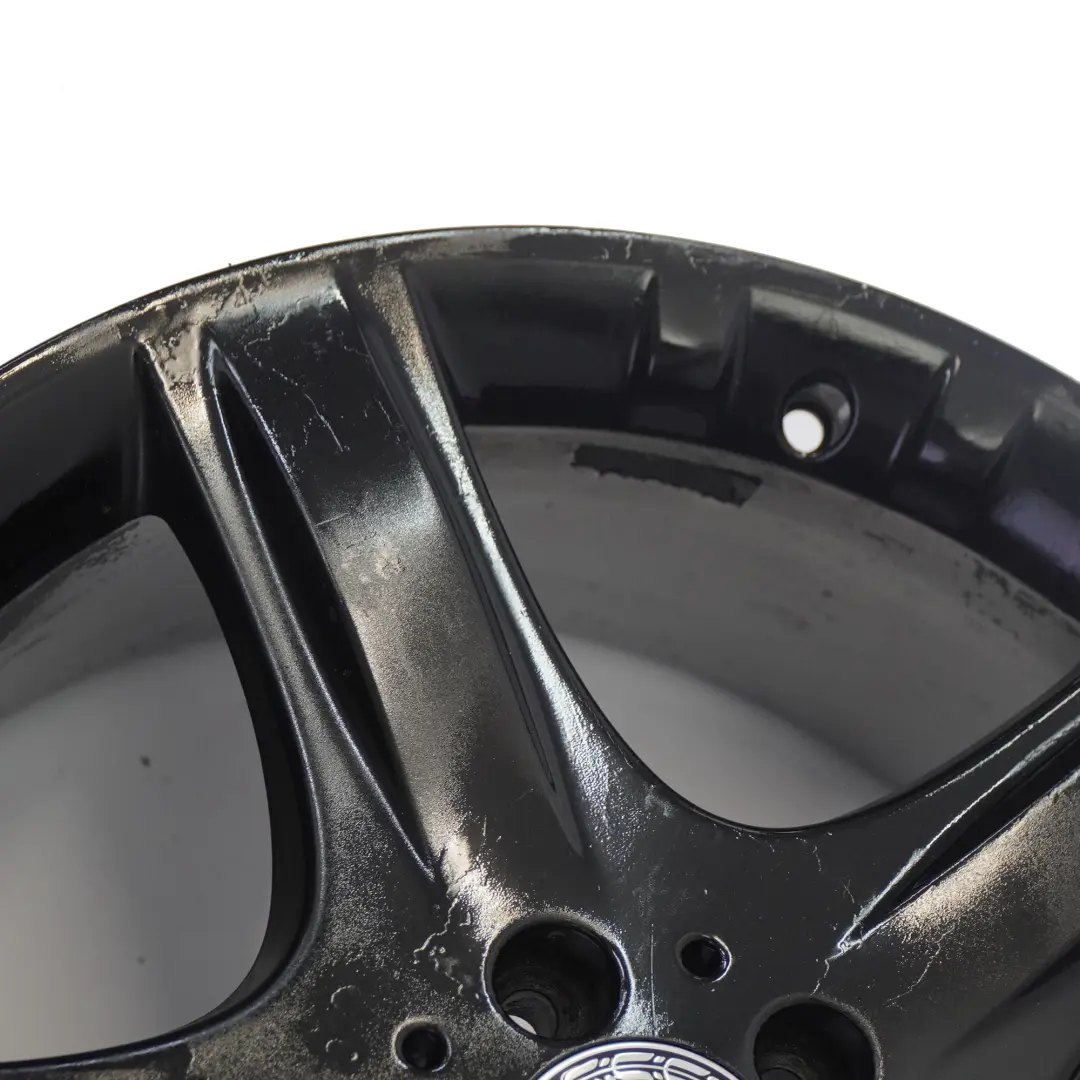 Alloy Rim 19" 8J ET:67 5 Spoke to Mercedes W251 Black Wheel with Part number A2514011202 Mercedes W251 Black Wheel Alloy Rim 19" 8J ET:67 5 Spoke - SKU A2514011202-7 - Part number A2514011202