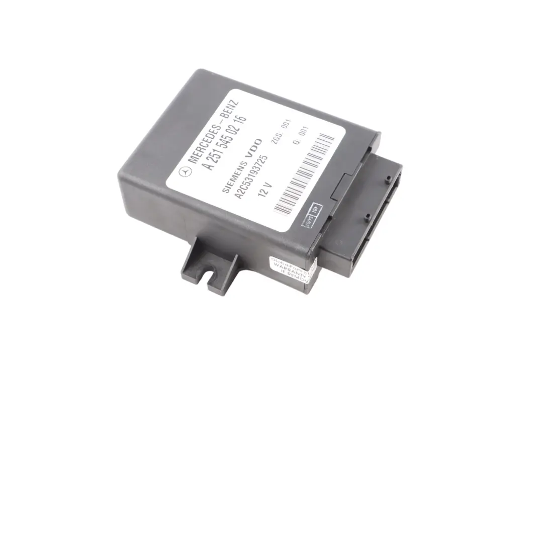 Suspension Module Mercedes S211 W251 Control Module Unit to Air with Part number A2515450216 Air Suspension Module Mercedes S211 W251 Control Module Unit - SKU A2515450216 - Part number A2515450216