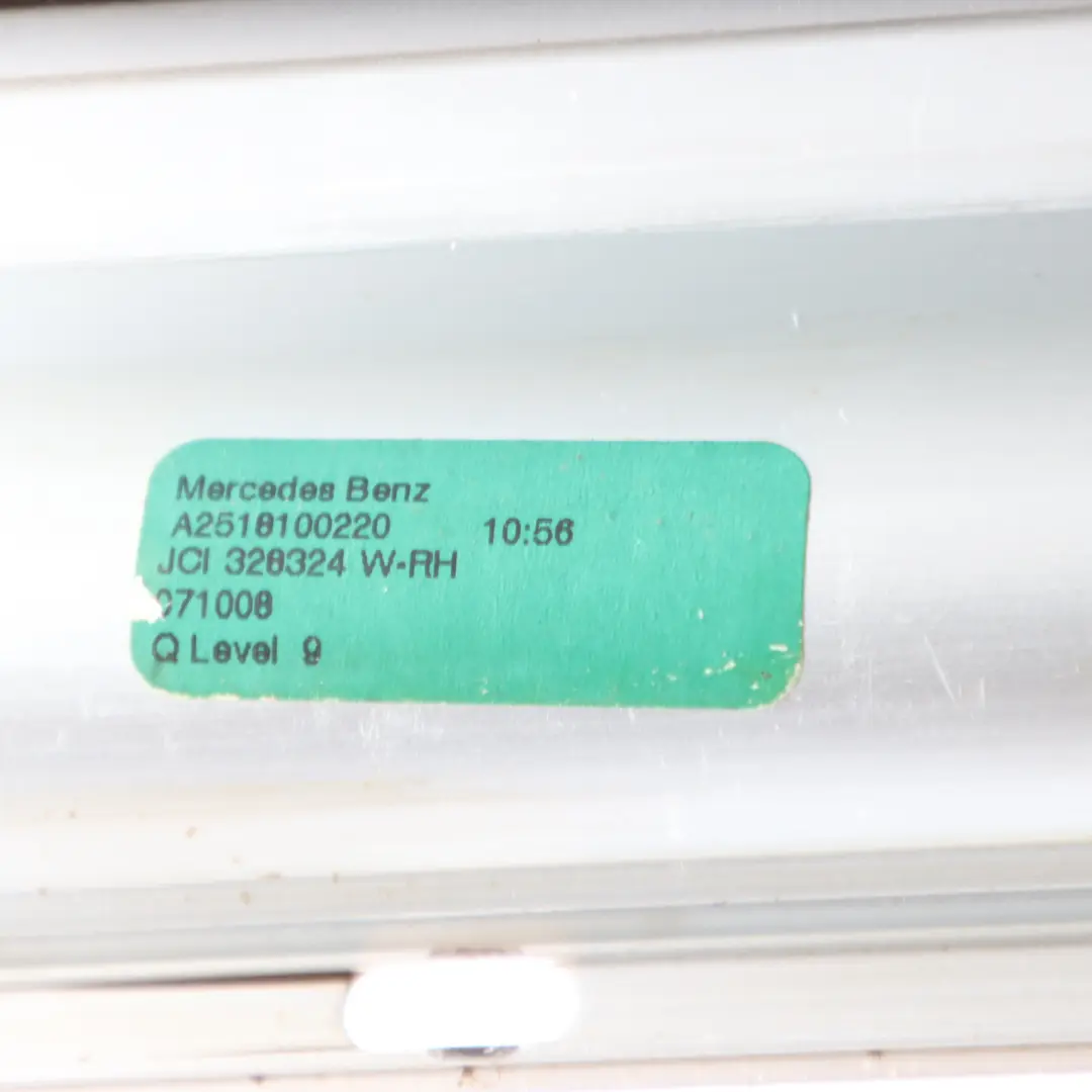 Window Roller Blind Door Rear Left N/S Sun Protection to Mercedes W251 with Part number A2518100220 Mercedes W251 Window Roller Blind Door Rear Left N/S Sun Protection - SKU A2518100220 - Part number A2518100220