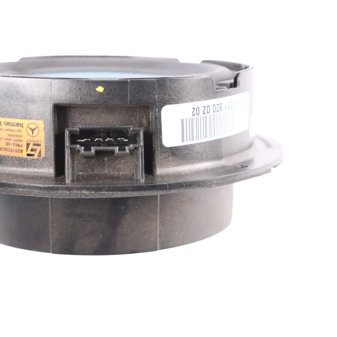 Door Tweeter Speaker Harman Kardon Front Right O/S to Mercedes W251 with Part number A2518200202 Mercedes W251 Door Tweeter Speaker Harman Kardon Front Right O/S - SKU A2518200202 - Part number A2518200202