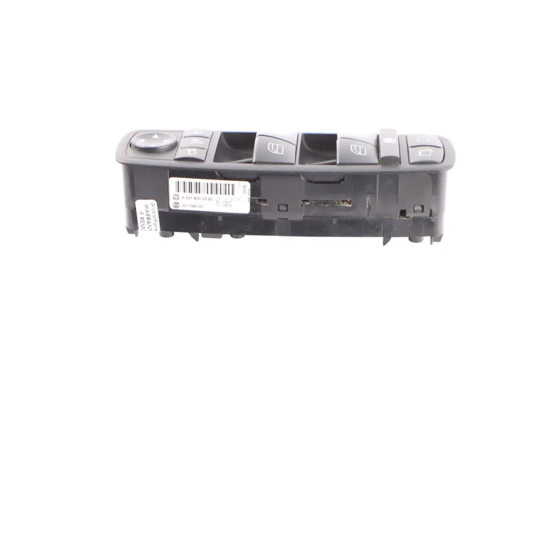 Mercedes W251 Window Lifter Switch Front Driver Side Control Panel - SKU A2518300390 - Part number A2518300390