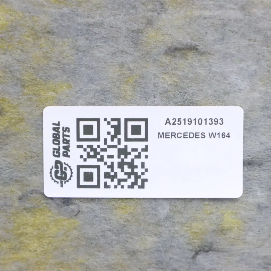 Front Seat Left N/S Backrest Heated Leather Alcantara Black to Mercedes ML W164 with Part number A2519101393 Mercedes ML W164 Front Seat Left N/S Backrest Heated Leather Alcantara Black - SKU A2519101393 - Part number A2519101393