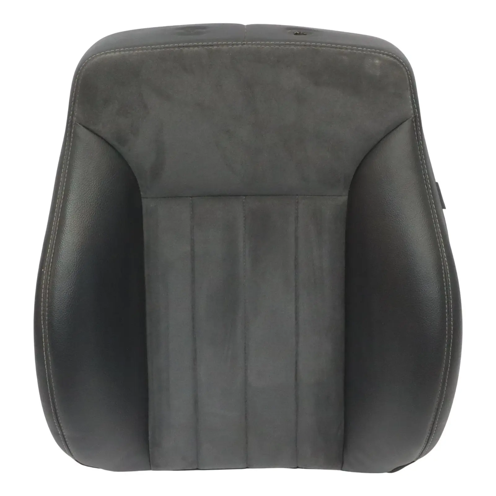 Mercedes ML W164 Front Seat Left N/S Backrest Heated Leather Alcantara Black