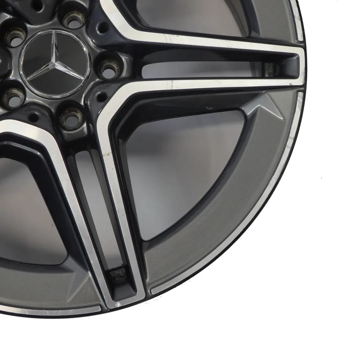 Cerchio in lega grigio 19" 8J ET:38 per Mercedes W213 X253 con numero di parte A2534015300 Mercedes W213 X253 Cerchio in lega grigio 19" 8J ET:38 - SKU A2534015300-1 - Numero di parte A2534015300