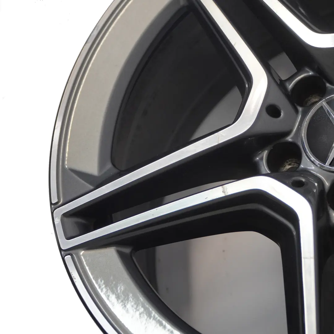 Cerchio in lega grigio 19" 8J ET:38 per Mercedes W213 X253 con numero di parte A2534015300 Mercedes W213 X253 Cerchio in lega grigio 19" 8J ET:38 - SKU A2534015300-1 - Numero di parte A2534015300