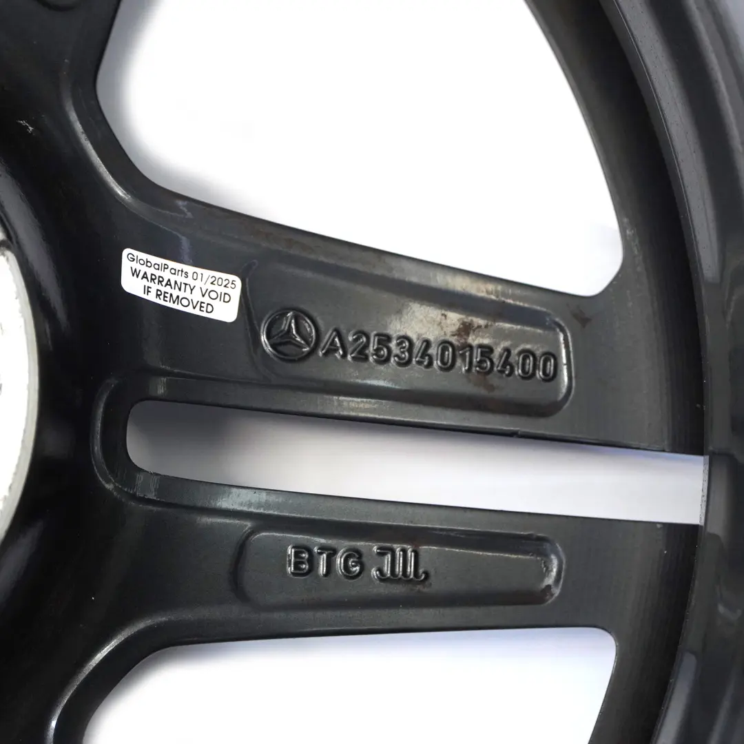 Cerchio in lega posteriore grigio 19" 9J ET:20 per Mercedes GLC X253 con numero di parte A2534015400 Mercedes GLC X253 Cerchio in lega posteriore grigio 19" 9J ET:20 - SKU A2534015400-1 - Numero di parte A2534015400