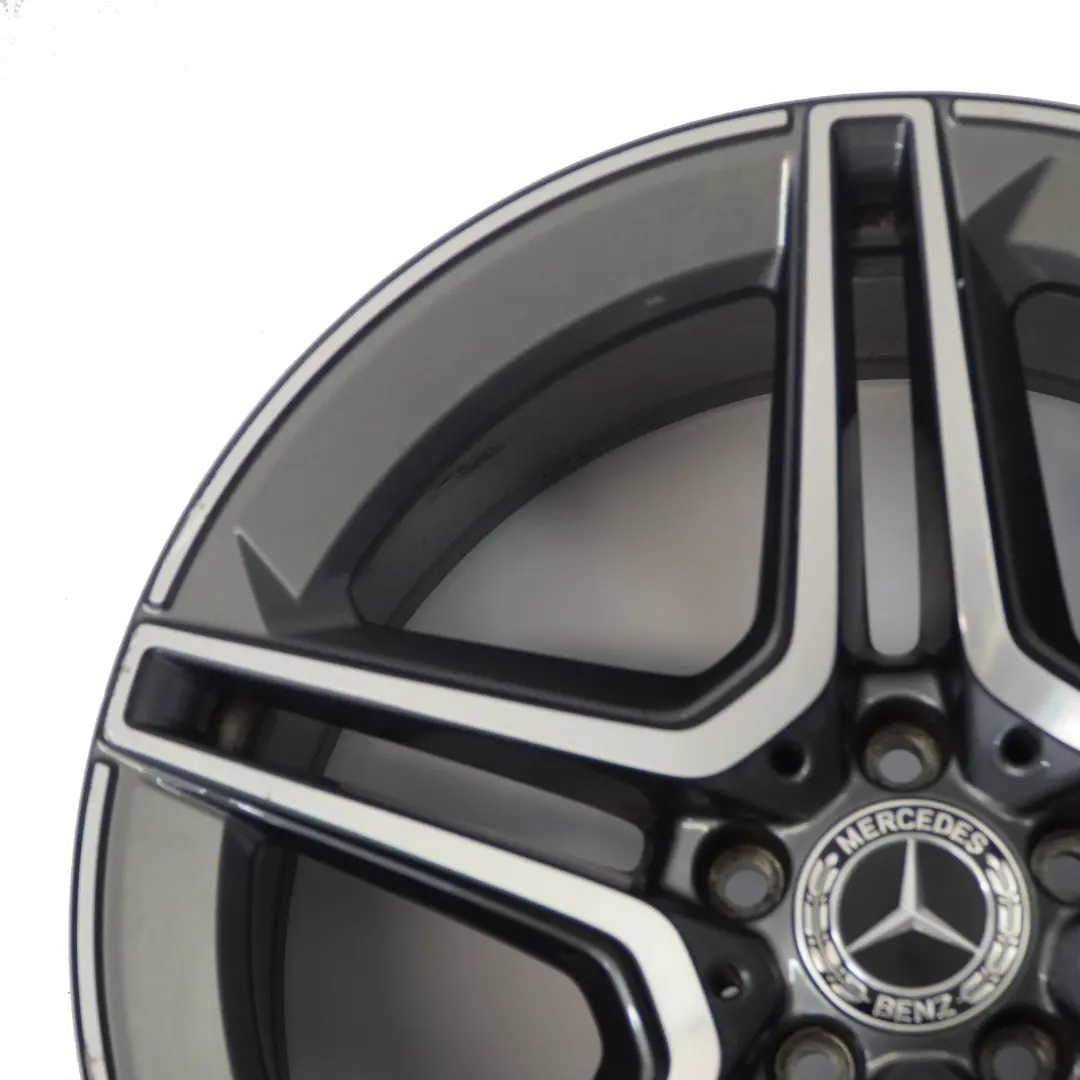 Cerchio in lega posteriore grigio 19" 9J ET:20 per Mercedes GLC X253 con numero di parte A2534015400 Mercedes GLC X253 Cerchio in lega posteriore grigio 19" 9J ET:20 - SKU A2534015400-1 - Numero di parte A2534015400