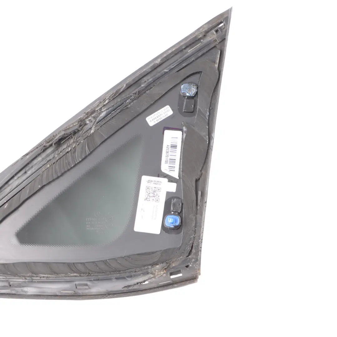 Mercedes GLC C253 Quarter Glass Side Window Rear Left N/S AS3 - SKU A2536701700 - Part number A2536701700