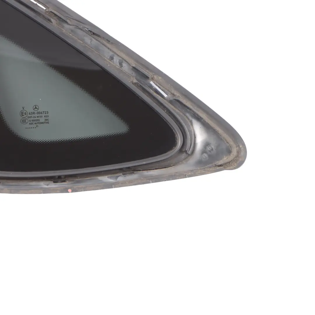 Mercedes GLC C253 Quarter Glass Side Window Rear Left N/S AS3 - SKU A2536701700 - Part number A2536701700