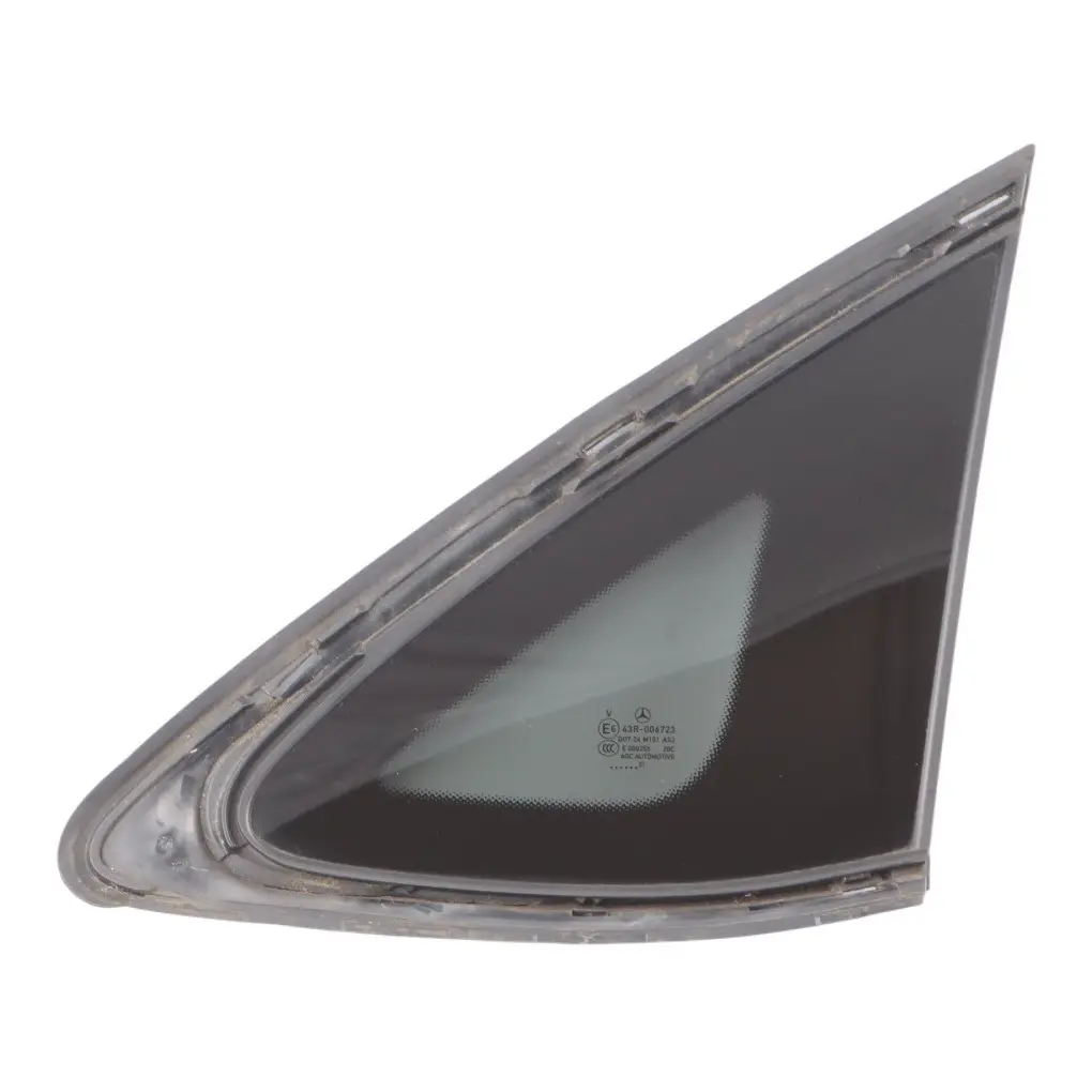Quarter Glass Side Window Rear Right O/S AS3 to Mercedes GLC C253 with Part number A2536701800 Mercedes GLC C253 Quarter Glass Side Window Rear Right O/S AS3 - SKU A2536701800 - Part number A2536701800