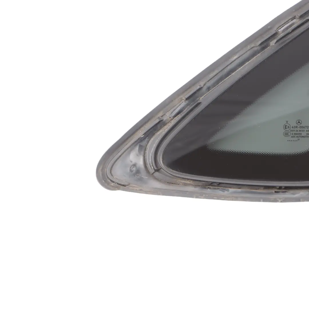 Quarter Glass Side Window Rear Right O/S AS3 to Mercedes GLC C253 with Part number A2536701800 Mercedes GLC C253 Quarter Glass Side Window Rear Right O/S AS3 - SKU A2536701800 - Part number A2536701800