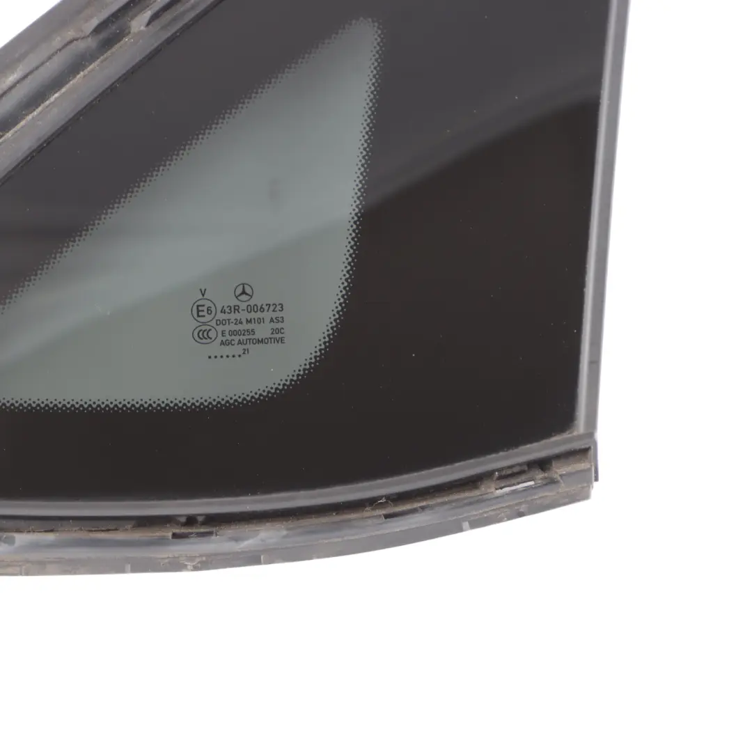 Quarter Glass Side Window Rear Right O/S AS3 to Mercedes GLC C253 with Part number A2536701800 Mercedes GLC C253 Quarter Glass Side Window Rear Right O/S AS3 - SKU A2536701800 - Part number A2536701800
