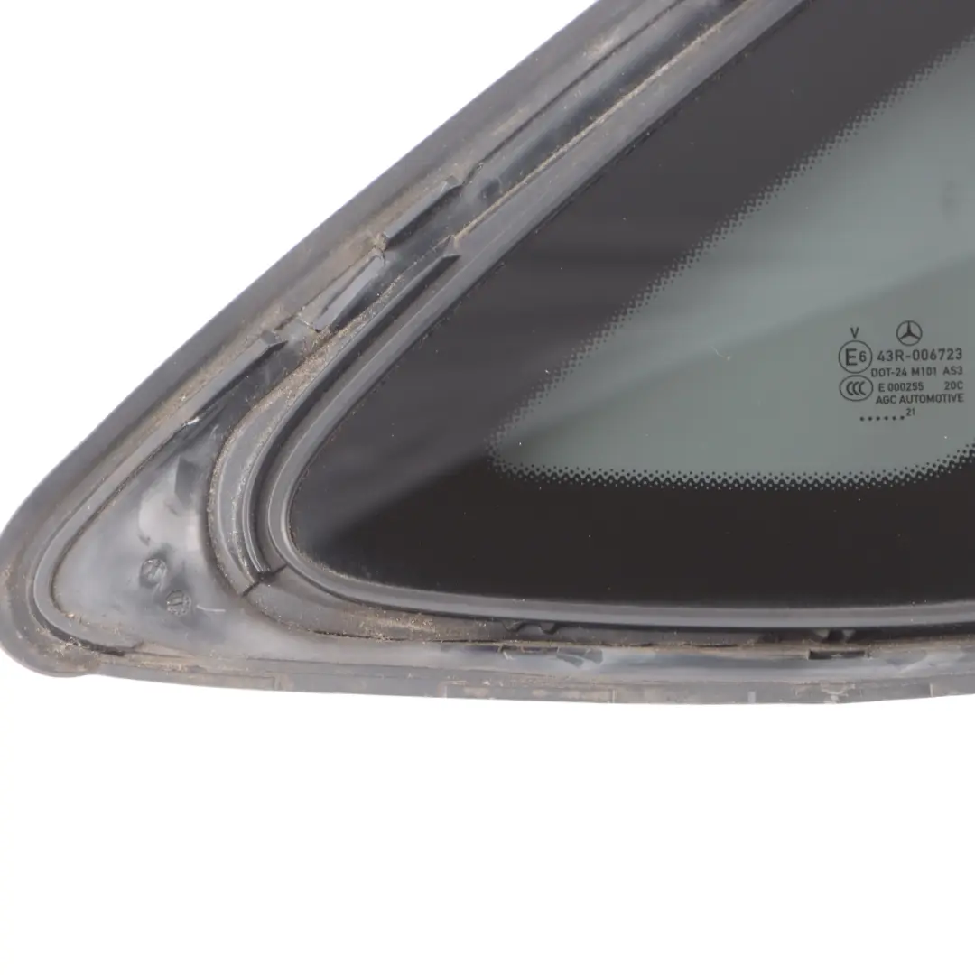 Quarter Glass Side Window Rear Right O/S AS3 to Mercedes GLC C253 with Part number A2536701800 Mercedes GLC C253 Quarter Glass Side Window Rear Right O/S AS3 - SKU A2536701800 - Part number A2536701800