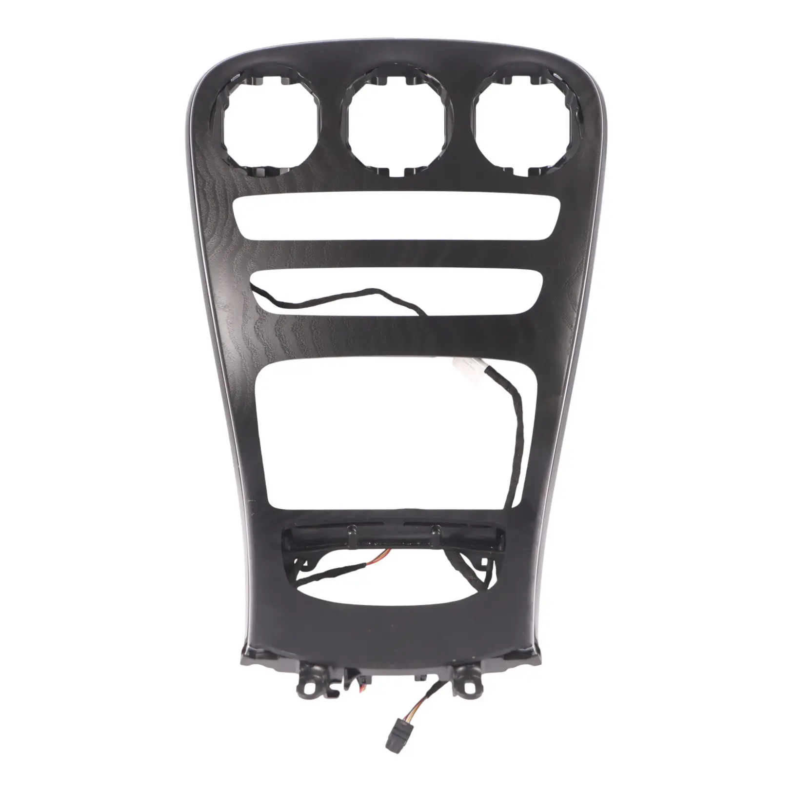 Mercedes GLC X253 Pannello Console Centrale Telaio Anteriore Legno Frassino Nero