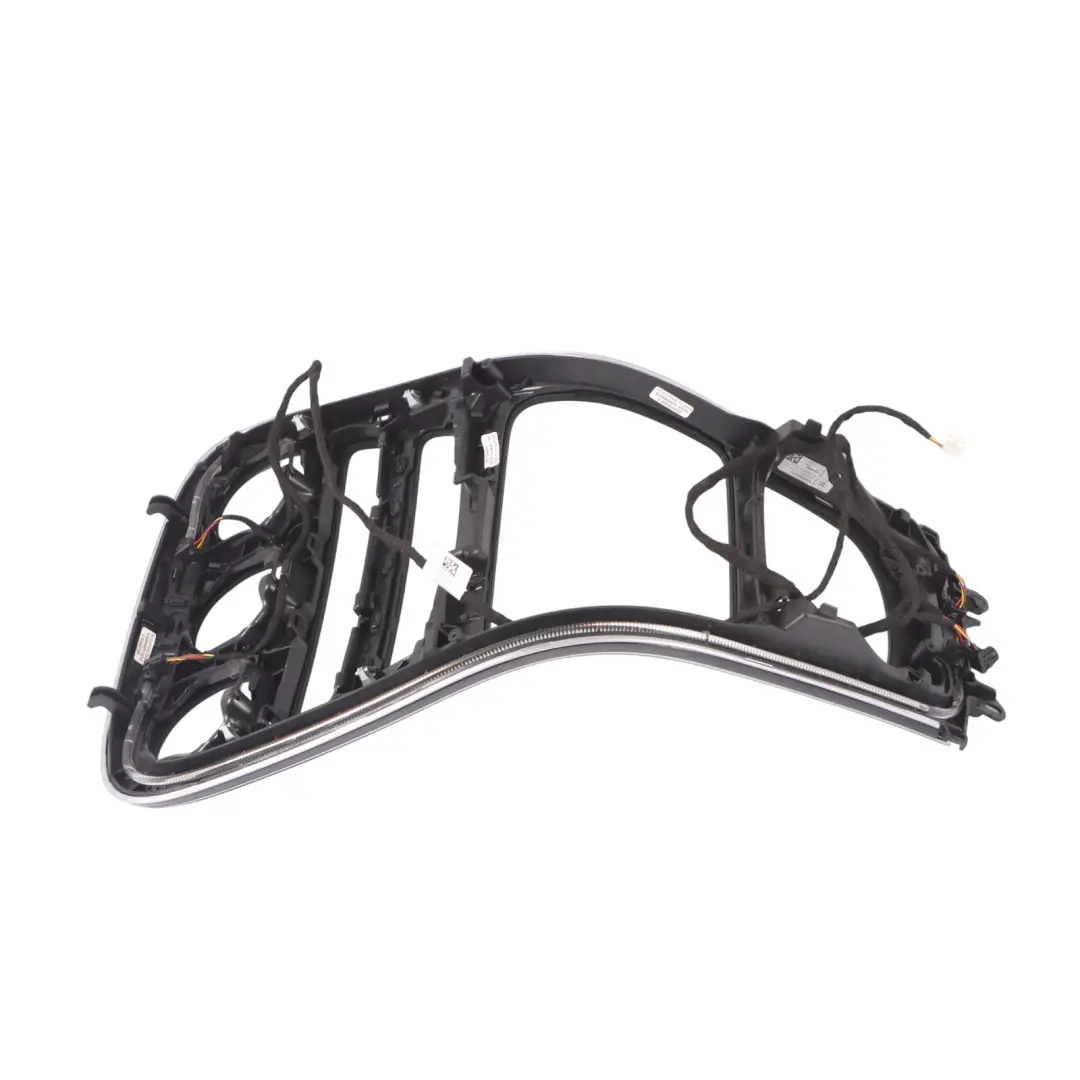 Consola Central Cubierta Marco Delantero Madera Fresno Negro para Mercedes GLC X253 con número de pieza A2536803003 Mercedes GLC X253 Consola Central Cubierta Marco Delantero Madera Fresno Negro - SKU A2536803003 - Número de pieza A2536803003