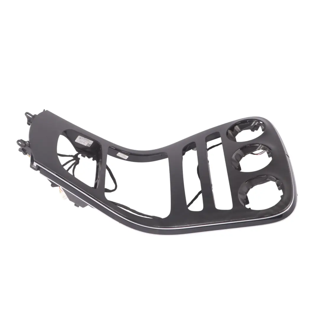 Pannello Console Centrale Telaio Anteriore Legno Frassino Nero per Mercedes GLC X253 con numero di parte A2536803003 Mercedes GLC X253 Pannello Console Centrale Telaio Anteriore Legno Frassino Nero - SKU A2536803003 - Numero di parte A2536803003