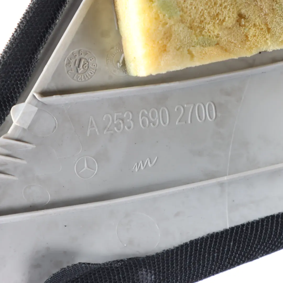 Pillar Column Trim Cover Panel Front Left N/S to Mercedes C253 A with Part number A2536902700 Mercedes C253 A Pillar Column Trim Cover Panel Front Left N/S - SKU A2536902700 - Part number A2536902700
