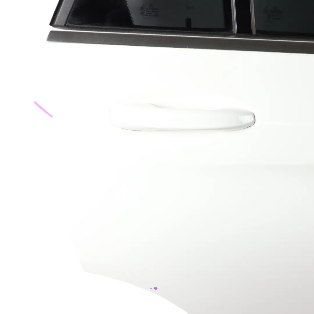 Door Rear Right O/S Polar White - 149 to Mercedes C253 with Part number A2537306404 Mercedes C253 Door Rear Right O/S Polar White - 149 - SKU A2537306404-POL - Part number A2537306404