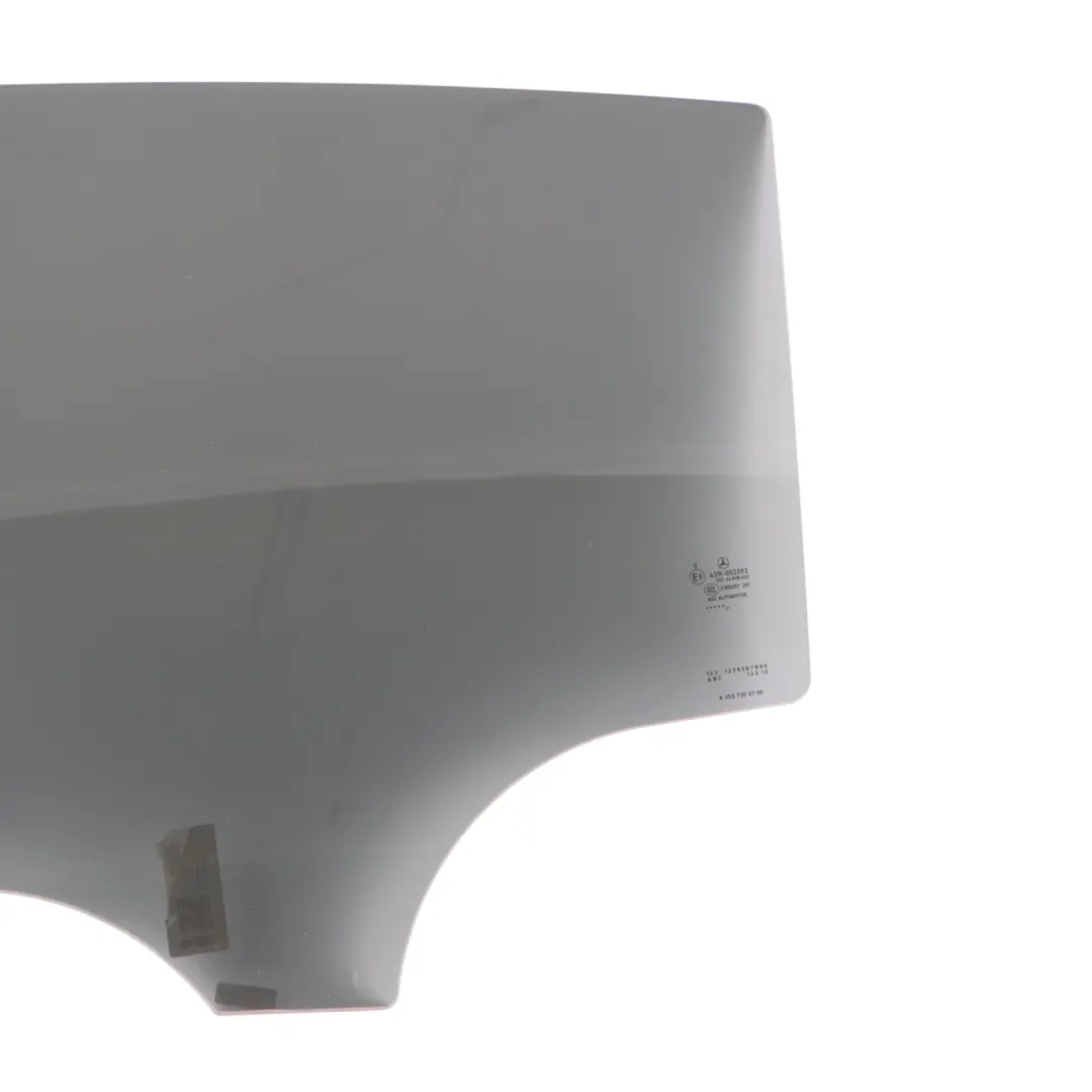 W253 Glass Window Door Rear Left N/S AS3 Glazing to Mercedes GLC with Part number A2537352700 Mercedes GLC W253 Glass Window Door Rear Left N/S AS3 Glazing - SKU A2537352700 - Part number A2537352700