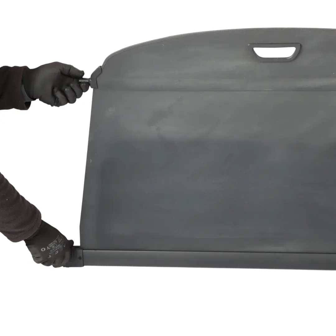 Roller Blind Parcel Storage Shelf Black to Mercedes C253 X253 Rear with Part number A2538109202 Mercedes C253 X253 Rear Roller Blind Parcel Storage Shelf Black - SKU A2538109202 - Part number A2538109202