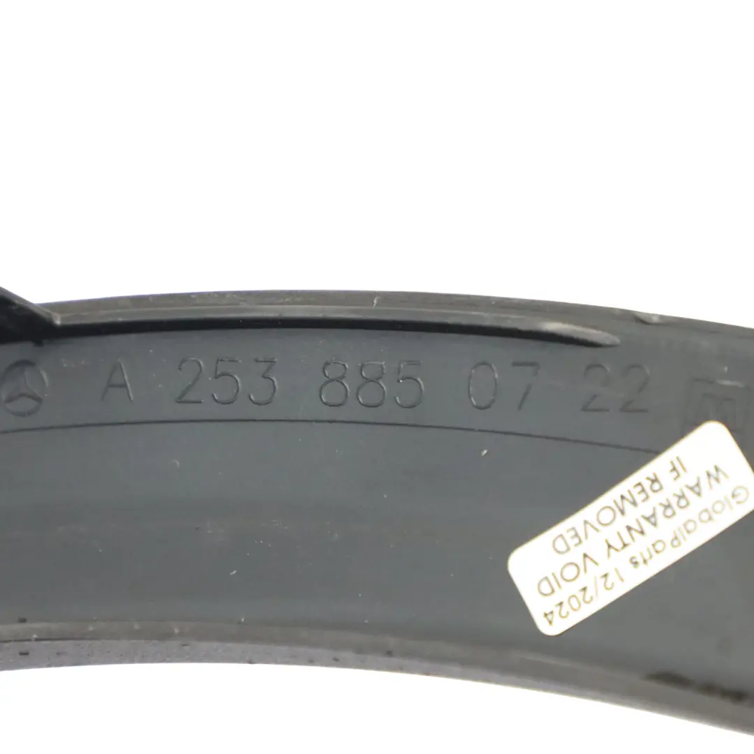 Radkastenformteil hinten links Zierleiste Abdeckung für Mercedes X253 mit Teilenummer A2538850722 Mercedes X253 Radkastenformteil hinten links Zierleiste Abdeckung - SKU A2538850722 - Teilenummer A2538850722