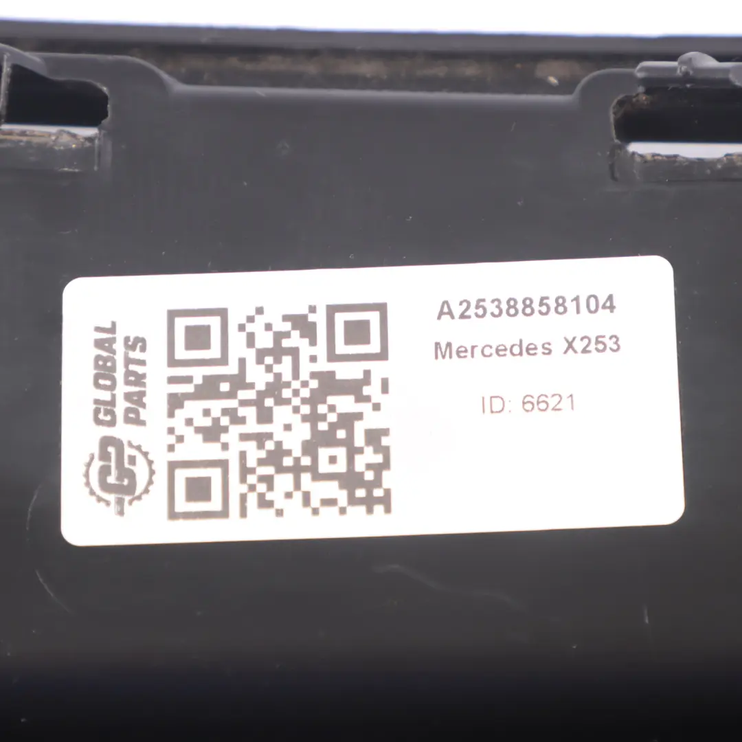 Paraurti Griglia anteriore destra Coperchio pannello per Mercedes X253 con numero di parte A2538858104 Mercedes X253 Paraurti Griglia anteriore destra Coperchio pannello - SKU A2538858104 - Numero di parte A2538858104