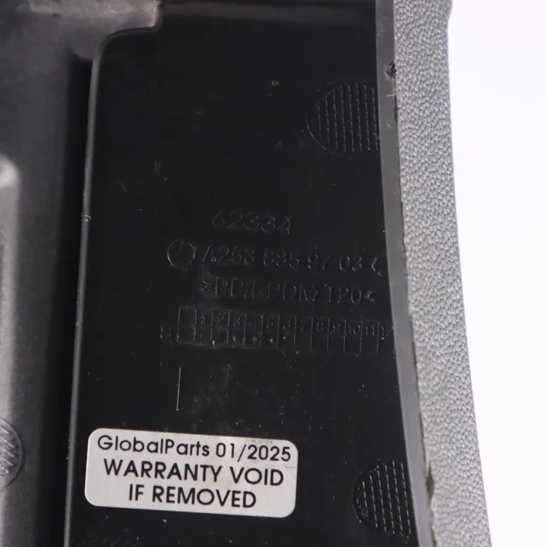 Embellecedor Parachoques Delantero Izquierdo para Mercedes GLC X253 AMG con número de pieza A2538859703 Mercedes GLC X253 AMG Embellecedor Parachoques Delantero Izquierdo - SKU A2538859703 - Número de pieza A2538859703