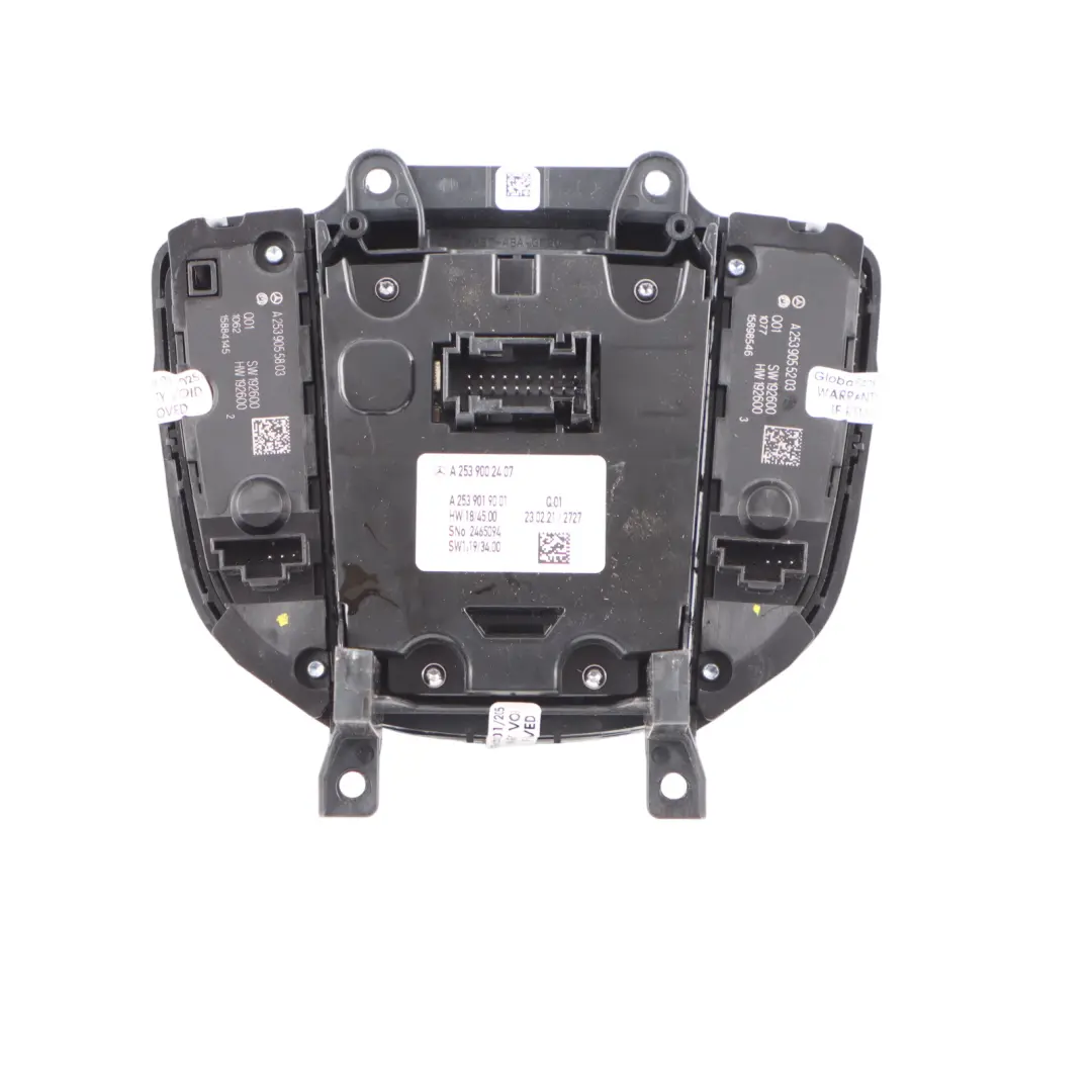  Control Panel Mercedes C253 Comand Audio Switch Unit Module - SKU A2539002407 - Part number A2539002407