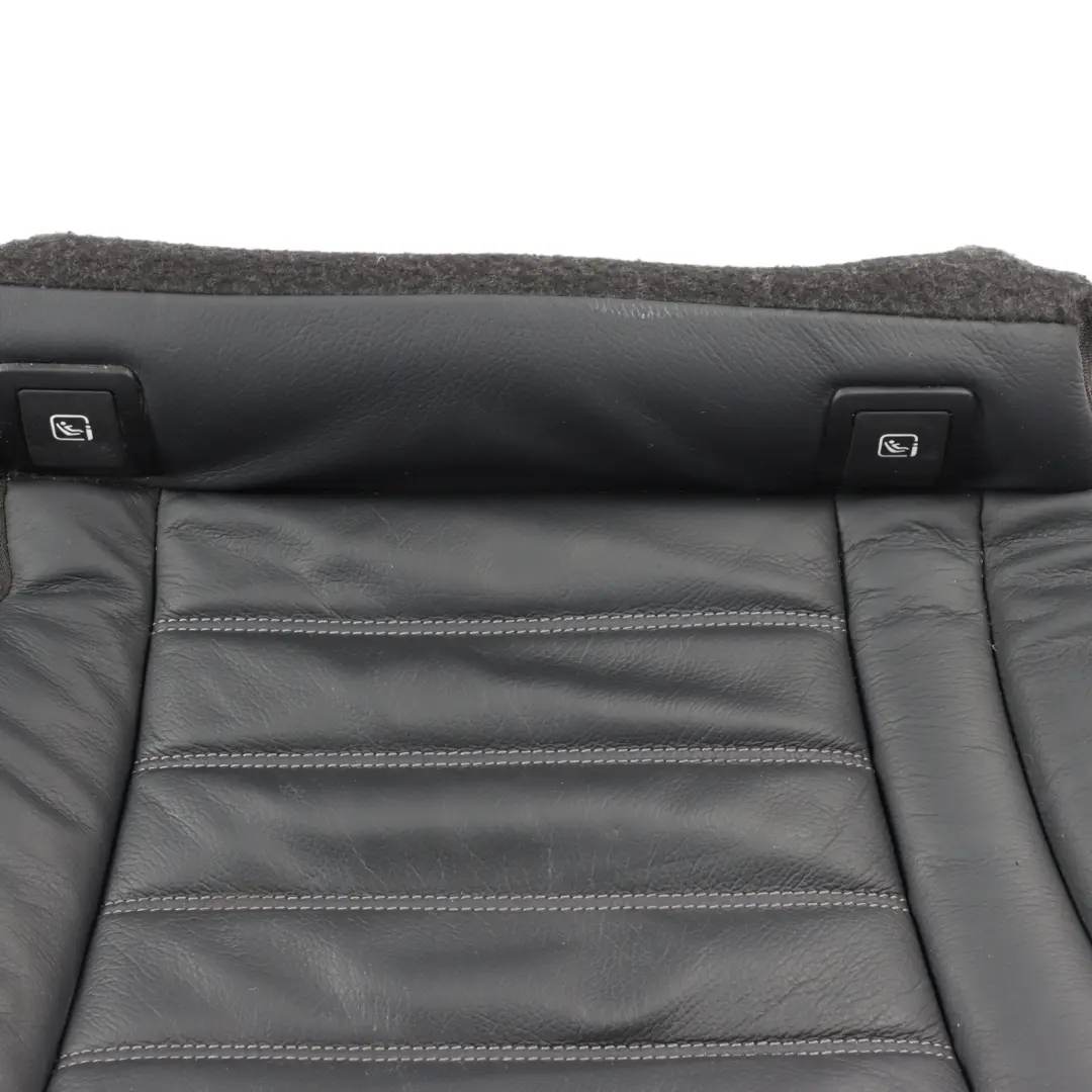 Mercedes C253 Rear Seat Bench Couch Sofa Covering Black Leather - SKU A2539208000 - Part number A2539208000
