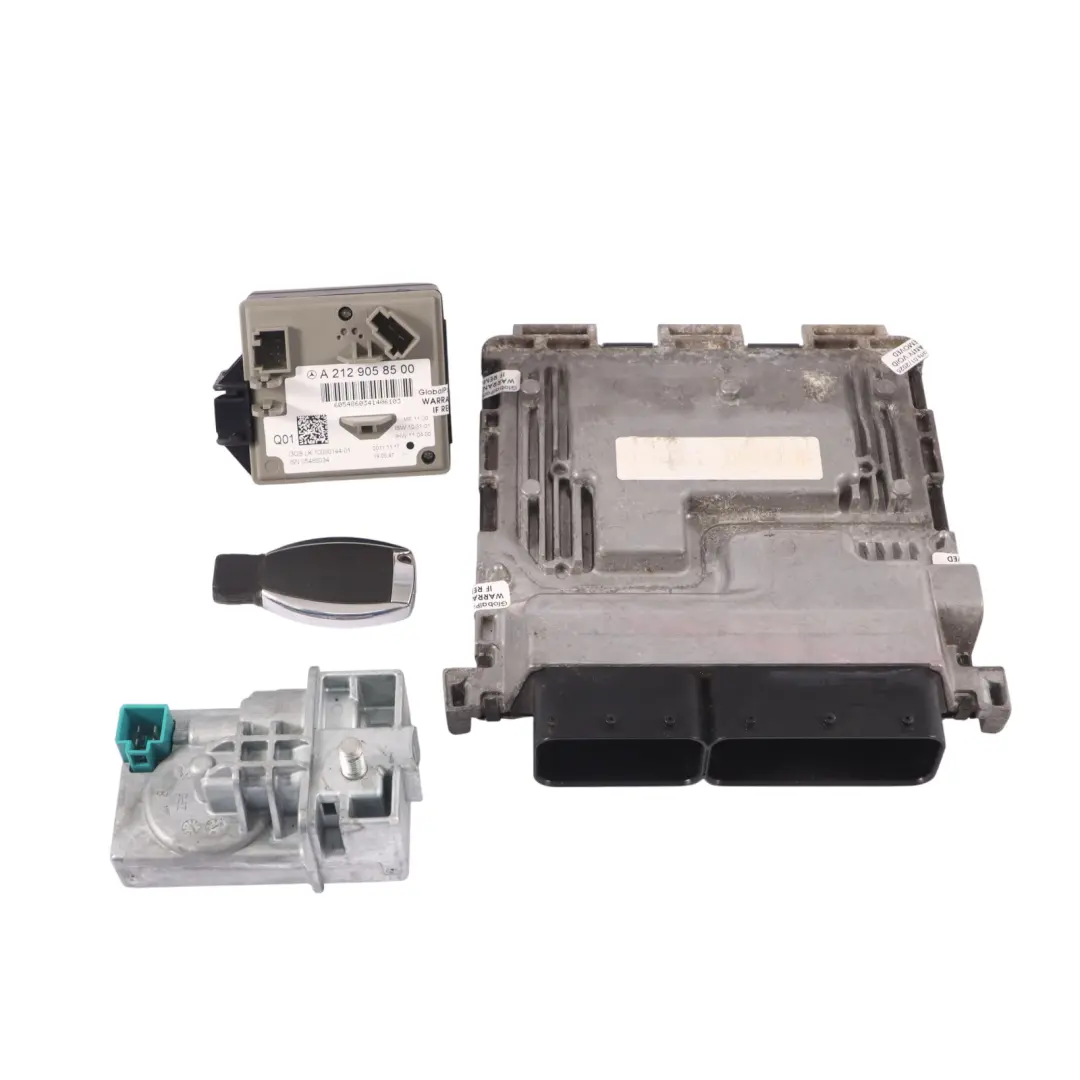 Mercedes R172 BlueEFFICIENCY 271.861 184HP Engine ECU Kit Key + Lock - SKU A2711500391-9 - Part number A2711500391