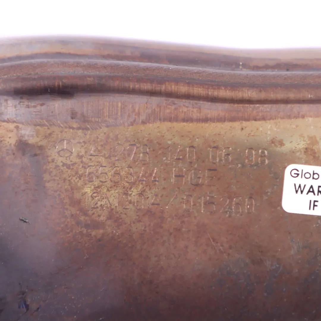 Mercedes W166 Benzyna Rura Kolektor Wydechowa Prawo - SKU A2781400608 - Numer Części A2781400608
