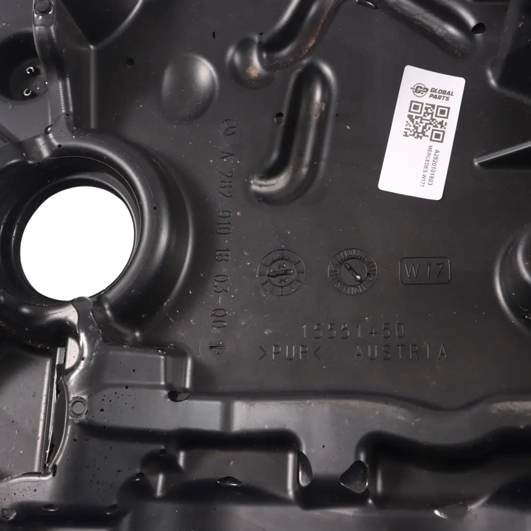 Motorabdeckung oben Akustikplatte M282 Benzin für Mercedes W177 W247 mit Teilenummer A2820101803 Mercedes W177 W247 Motorabdeckung oben Akustikplatte M282 Benzin - SKU A2820101803 - Teilenummer A2820101803