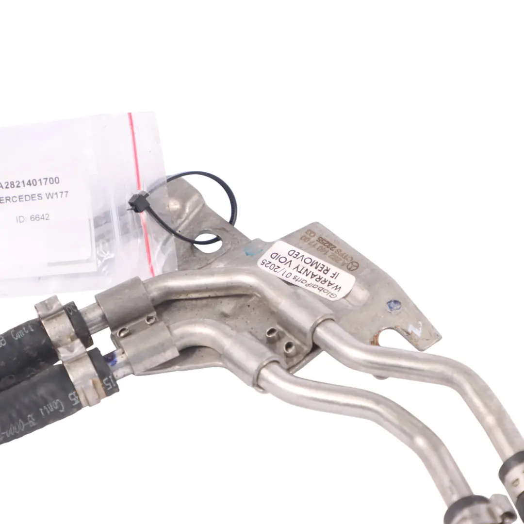 Pressure Hose Pipe Line Mercedes CLA C118 W177 W247 M282 Petrol to with Part number A2821401700 Pressure Hose Pipe Line Mercedes CLA C118 W177 W247 M282 Petrol - SKU A2821401700 - Part number A2821401700