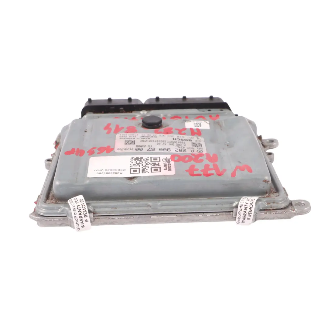 Mercedes W177 A200 M282.814 163HP Engine Control Unit ECU Automatic - SKU A2829006700 - Part number A2829006700