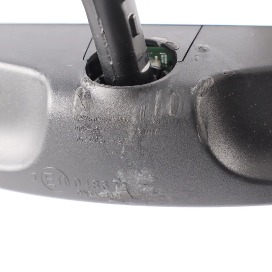 Interior Rear View Mirror Cover Trim to Mercedes C253 with Part number A2938105801 Mercedes C253 Interior Rear View Mirror Cover Trim - SKU A2938105801-1 - Part number A2938105801