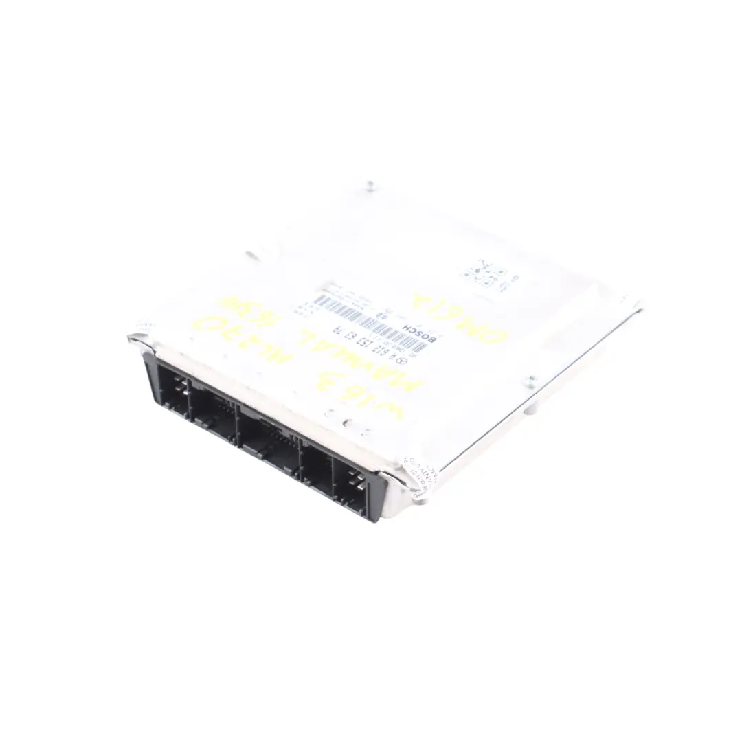 OM612 163HP Engine Control Unit ECU Manual to Mercedes ML W163 270 CDI with Part number A6121536379 Mercedes ML W163 270 CDI OM612 163HP Engine Control Unit ECU Manual - SKU A6121536379 - Part number A6121536379