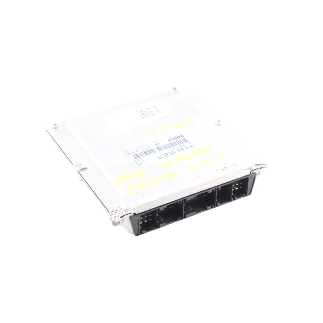 OM612 163HP Engine Control Unit ECU Manual to Mercedes ML W163 270 CDI with Part number A6121536379 Mercedes ML W163 270 CDI OM612 163HP Engine Control Unit ECU Manual - SKU A6121536379 - Part number A6121536379