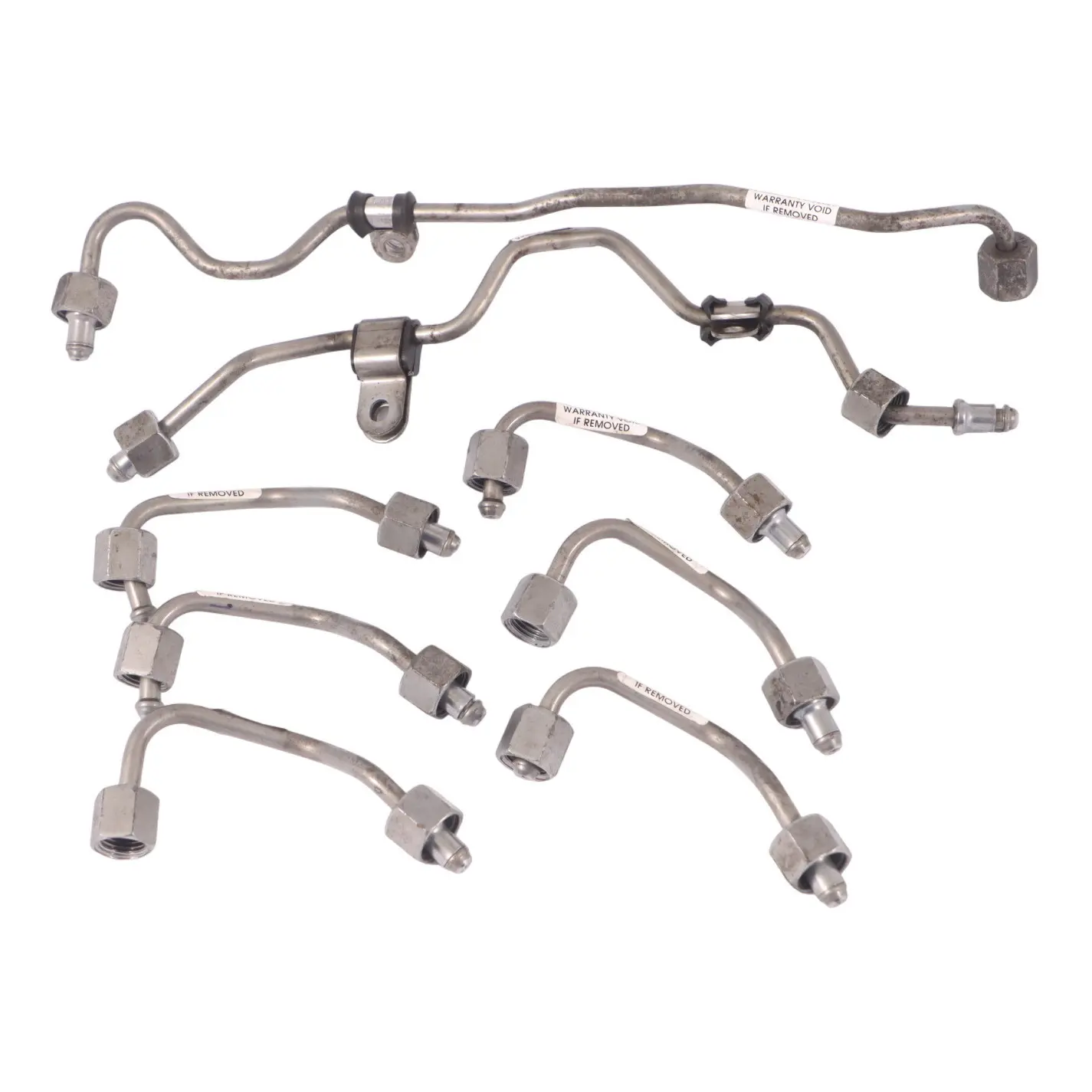 Mercedes W207 OM642 Diesel Fuel Injection Line Pressure Rail Set A6420701833