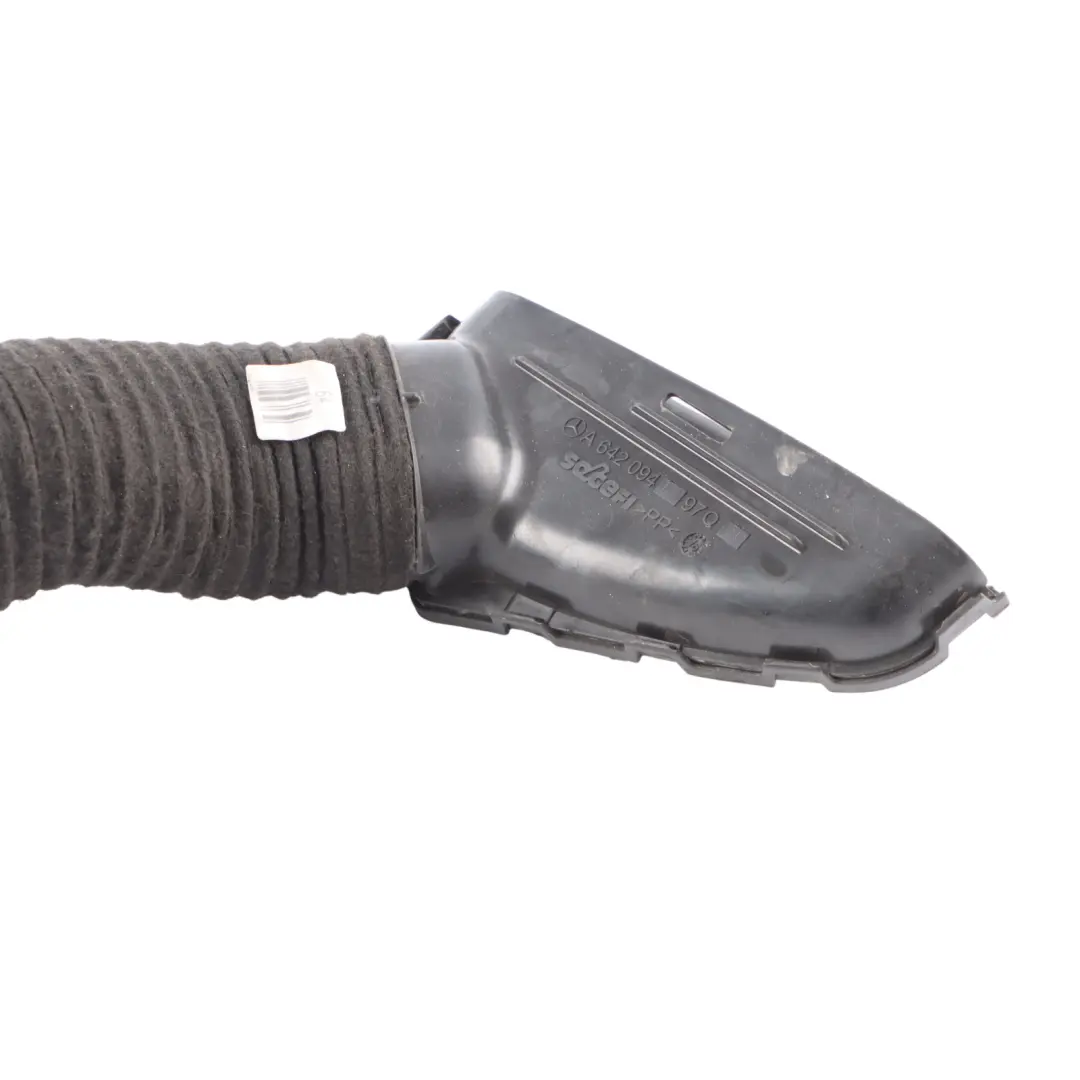 Intake Pipe Mercedes W213 C238 Diesel OM642 Hose Duct Line to Air with Part number A6420946497 Air Intake Pipe Mercedes W213 C238 Diesel OM642 Hose Duct Line - SKU A6420946497 - Part number A6420946497