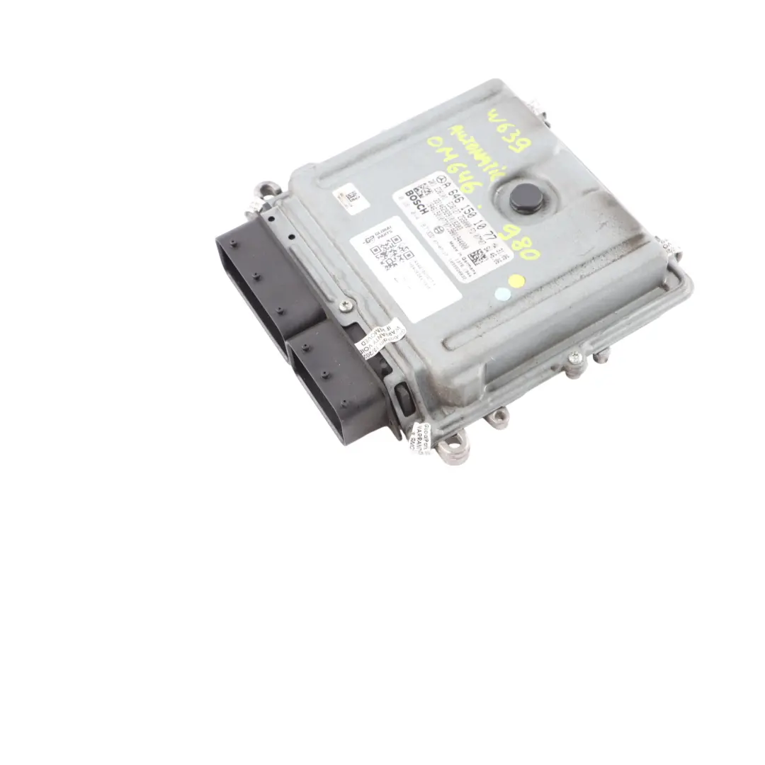 Mercedes Vito W639 OM646.980 Engine ECU Control Unit Automatic - SKU A6461501077-1 - Part number A6461501077