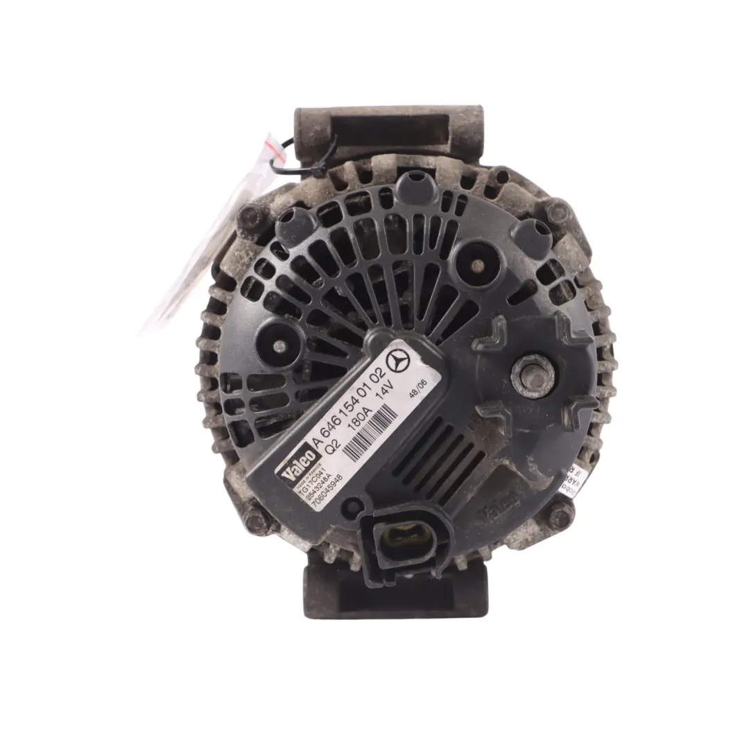  Alternator Generator Mercedes Vito W639 Sprinter W906 14V 180A - SKU A6461540102 - Part number A6461540102